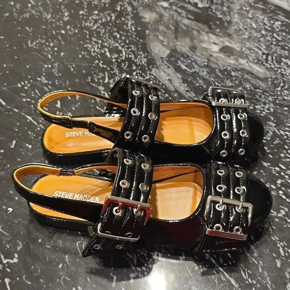 BRAND NEW STEVEN MADDEN KIDS GIRLS' J-GRAYAA SLINGBACK SANDALS